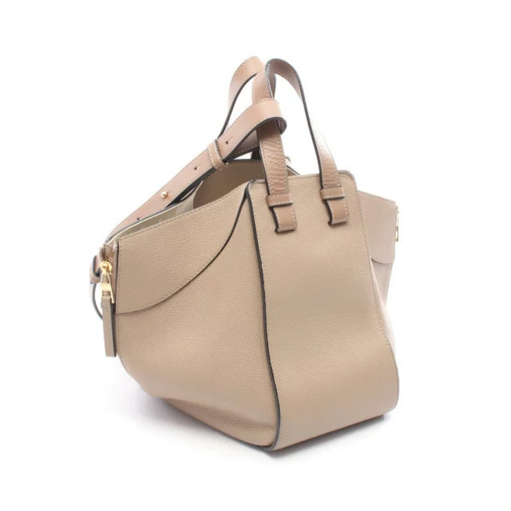 Loewe Hammock Leather Beige Handbag Bag
